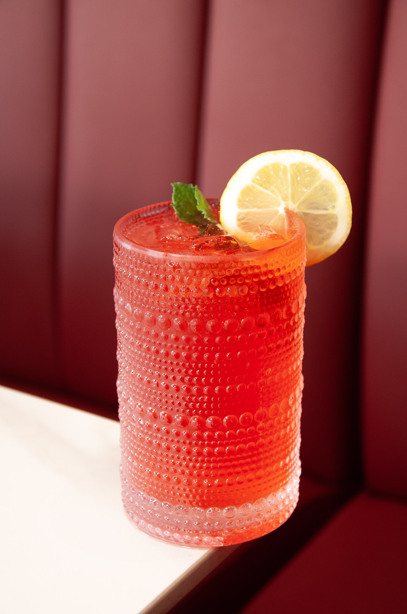 Lychee Sunrise at Shalimar Restaurant