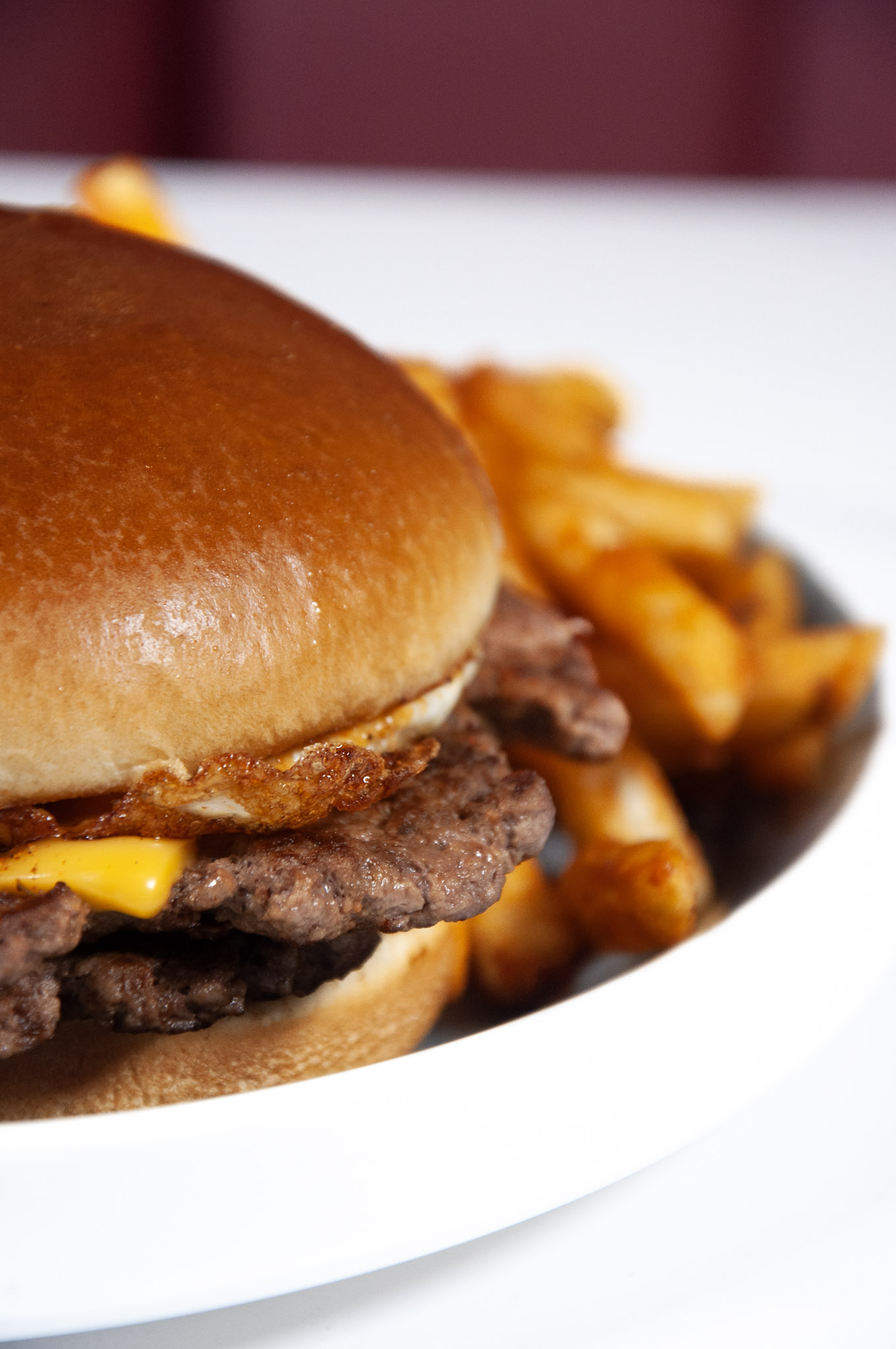 Shalimar Dhamaka Burger at Shalimar Restaurant